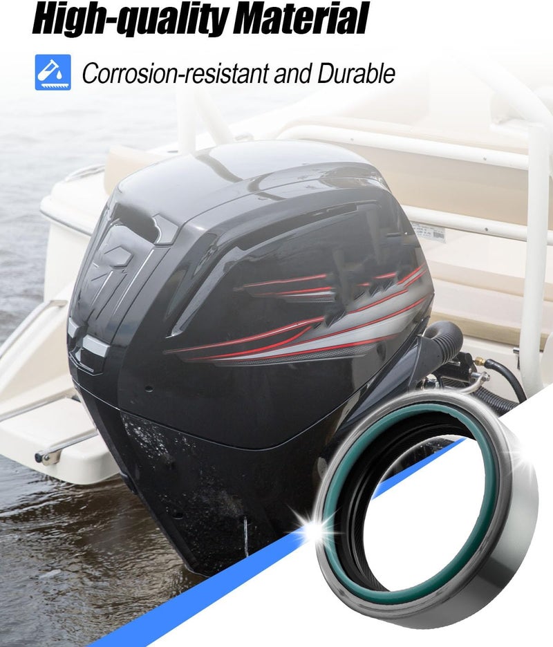 TIKSCIENCE Lower Unit Seal Kit Fit for Mercury MerCruiser Quicksilver Bravo I II III X XR Replace 26-76868A2 18-2645 26-76868A04 76868A04 76868A1 - Image 2